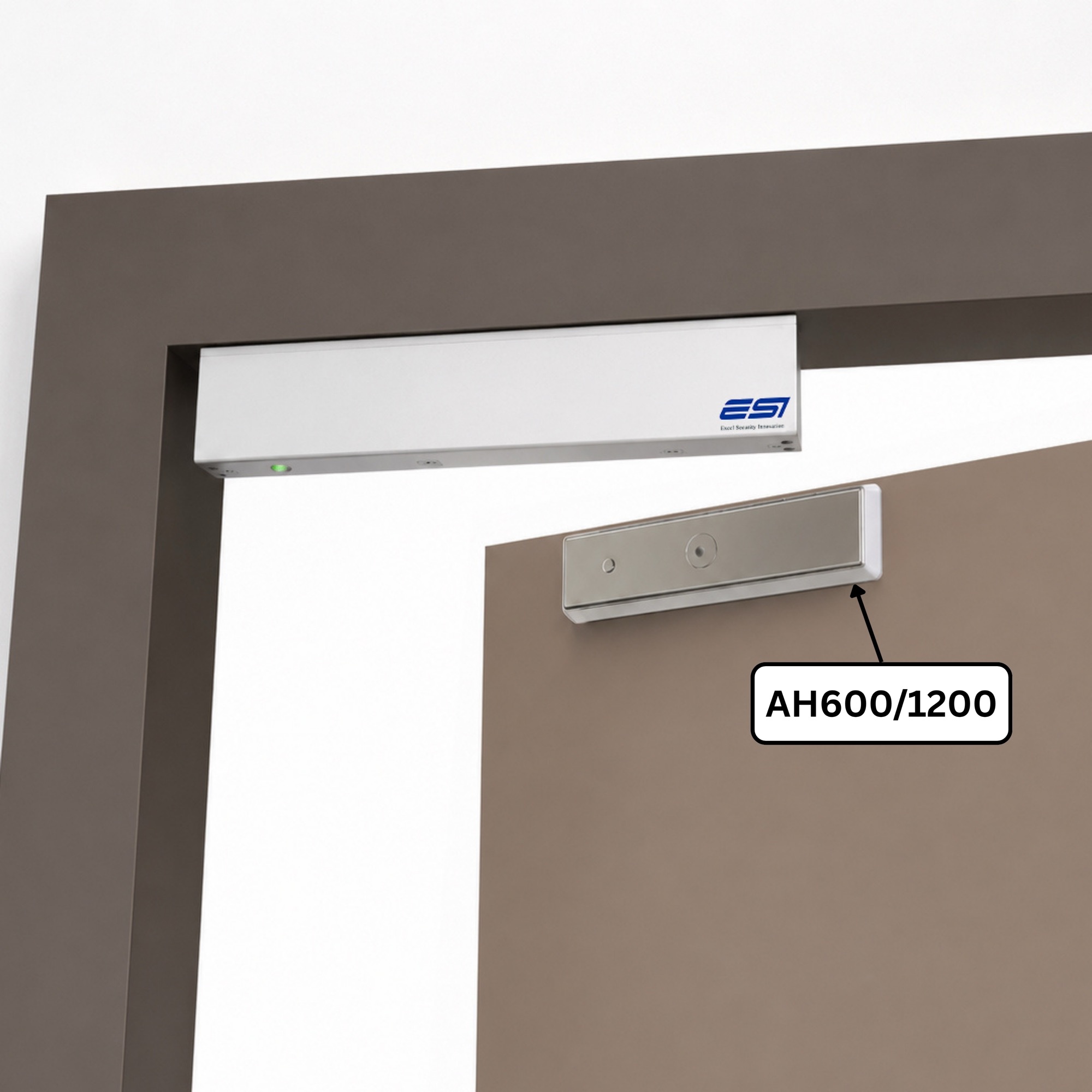 AH1200 Armature Housing for 1200 Maglock - installation example