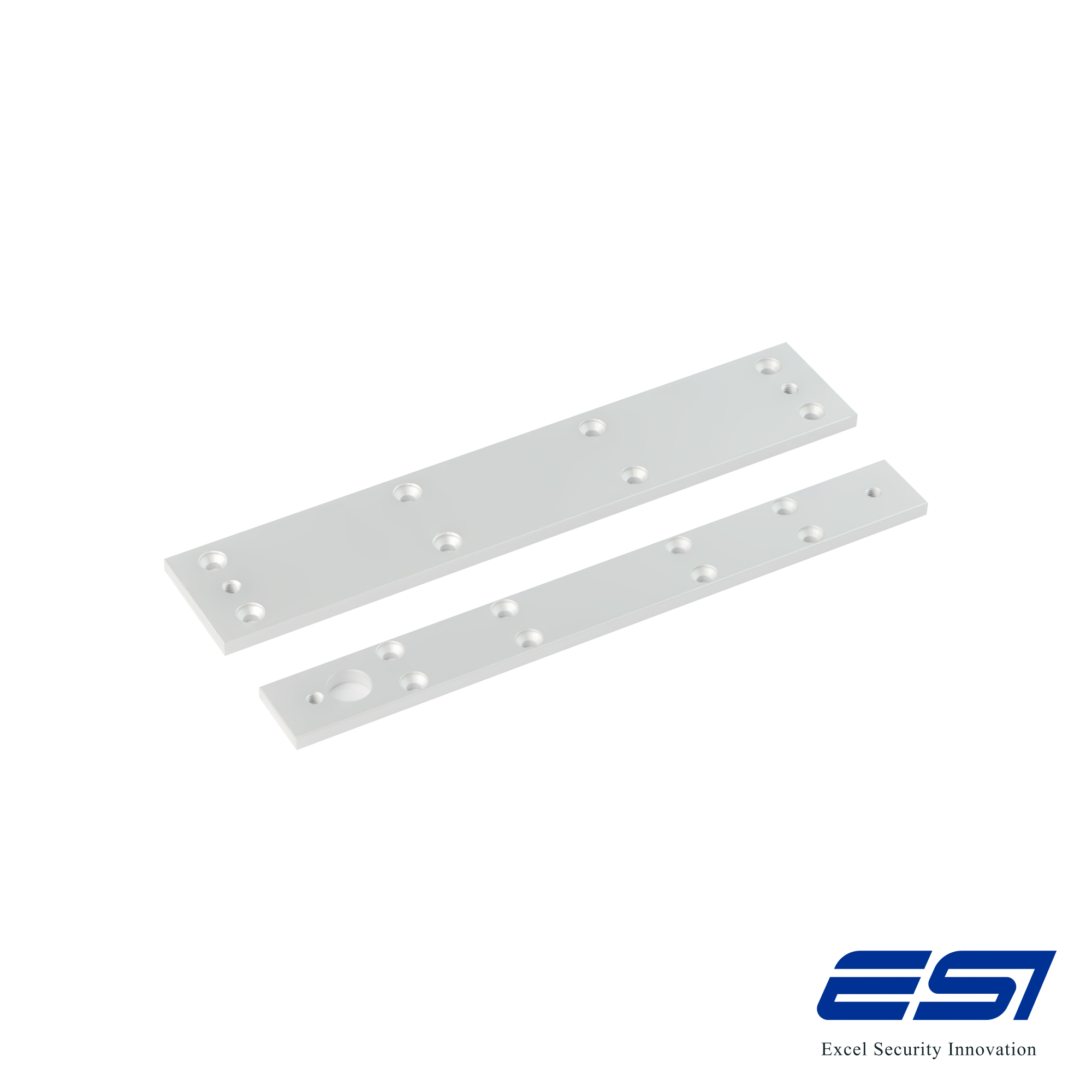 TB-6216SS Mounting Plate Set for 600 Maglock, Stainless steel